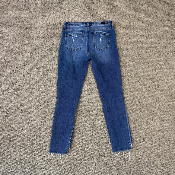 Kut From The Kloth Reese Ankle Straight Leg Jeans US Women's 00 Petite - Picture 3 of 6